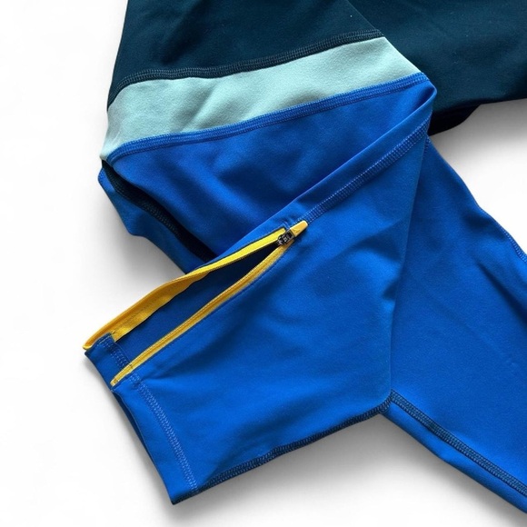 NWT- Old Navy Work Out Pants. Color Block / Sz- L - Picture 2 of 6